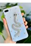 iPhone 7 Plus and 8 Plus Compatible Stone Snake 3D Toy Design Case - 3