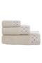 Georgio 100% Cotton 3-Piece Boxed Luxury Towel Beige 70 X 140 - 5