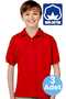 Boy's 3-Piece 100% Cotton Piece Polo Collar T-Shirt Daily and School Uniform School T-Shirt