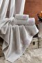 Elena 3-Piece Towel Set 100% Cotton Boxed Turkish Bath Set Dowry Set Luxury Bath Towels - 2