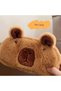 Animal Capybara Eared Boy Girl Child Teenager Plush Pen Holder Pencil Case Capybara Pen Holder - 3