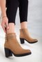 D588 Women's Orthopedic Stone Boots Bootie - 5
