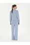 Blue Loose Fit Sweatpants 50284727-Vr249 - 4