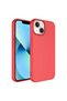Launch Silicone Soft Colorful Cover with Velvet Inside Case Compatible for Apple iPhone 14 Mobile Phone