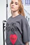 Women's Luckyme Anthracite T-shirt - 3