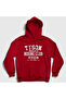 Unisex Red Boxing Club Mike Tyson Hooded Sweatshirt 157999Tt