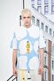 Men's Astroworld Tshirt White - Blue