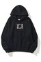 Unisex Wild Blue Sweatshirt Hoodie Black - 2