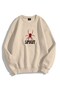 Unisex Spirit Crew Neck Sweatshirt Hoodie Stone - 2