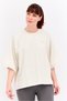 Women Sportswear Fit Short Sleeves Outdoor Top, Off White