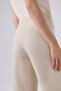 Bone Gold Button Detailed Tweed Trousers - 5