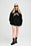 Unisex Please Baby Sweatshirt Hoodie Black - 5