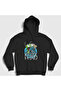 Unisex Black Me And The Squirrel Are Friends Gir Invader Zim Hooded Sweatshirt 449051tt