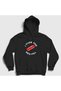 Black Unisex Hooded Sweatshirt - I Took the Red Pill Ideology 448009 Tt