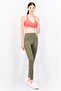 Women Sportswear Fit Training Tights, Olive - 4