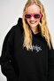 Unisex Angel Sweatshirt Hoodie Black - 4
