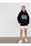 Unisex 68 Made with Love Sweatshirt Black - 3