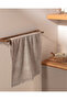 Angelique Face Towel - Dark Beige - 50X70 cm