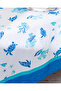 Cornella Tablecloth - 150X200 cm - Blue/White - 3