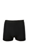 Men's Combed Cotton Buttoned Boxer Black Color Pack of 4 100% Cotton - 2