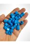 Turquoise Square Glass Beads - Jewelry Beads - ( 10mm - 15 Pieces ) - 2