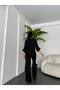 Linen Suit with Lace Pants - 4