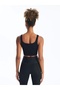 Xside Active Black U Neck Crop Women's Athlete Tank Top - 4