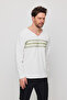 Ethnic Pattern Detailed Long Sleeve Sweatshirt - 5