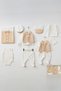 Vest Detailed Muslin Newborn Baby Boy 10 Piece Hospital Discharge Bodysuit Set