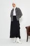 Aerobin Ruffled Hijab Skirt, Long Skirt, Butterfly Skirt, Hijab Skirt, Ruffled Skirt - 4