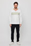 Ethnic Pattern Detailed Long Sleeve Sweatshirt - 3