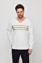 Ethnic Pattern Detailed Long Sleeve Sweatshirt - 6