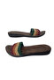 Girl's Colorful Knitted Straw Band Daily Stylish Slippers