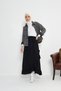 Aerobin Ruffled Hijab Skirt, Long Skirt, Butterfly Skirt, Hijab Skirt, Ruffled Skirt