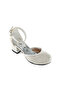 Glittery Girl's Heelled Evening Shoes - 5
