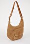 Women's Maxi Straw Shoulder Bag E2807Axns - 2