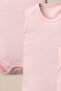 Organic Cotton 3-Piece Body Set with Snaps at the Bottom - 5