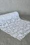 Pvc Hole-Free Six Transparent Coating Lace Shelf Cover - Rose_1010-A