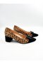 Women's Genuine Leather Heeled Shoes - 2