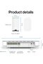 نظام Velop Micro 6 ثنائي النطاق شبكي WiFi - موجه ألعاب WiFi 6 Gigabit بسرعة تصل إلى 3 جيجابت في الثانية - 5