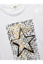 Leopard Printed Short Sleeve Cotton Crew Neck Women's T-Shirt - 3