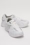 Unisex Water Repellent Sports Shoes White Silver - 2