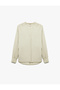 Buttoned Judge Collar Long Sleeve Satin Shirt - 3