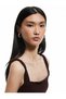 Drape Detailed Square Neck Slim Fit Textured Strap Tank Top