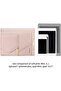 Foldable Travel Jewelry Organizer Roll,Quilted Cotton Case for Rings,Necklaces,and Earrings,Soft Pink - 4