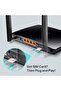 راوتر TP - Link Archer Mr200 AC750 اللاسلكي ثنائي النطاق 4G LTE - 4