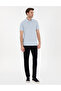 Navy Blue Slim Fit Elastic Waist Canvas Trousers 50301791-Vr033 - 3