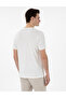 Ecru Regular Fit 100% Cotton Crew Neck T-Shirt 50302582-Vr019 - 5