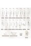 Kitchen Cooking Utensils Set, 40pcs Non-Stick Silicone Spatula Set with Holder (White) - 7