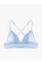 Tie Back Cross Strap Bralet Bikini Top